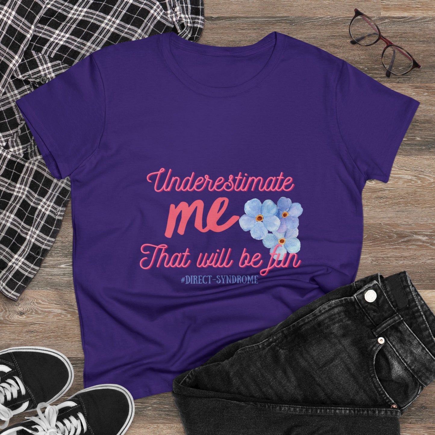 Our Southern Sass Collection © - "Underestimate Me Tee"