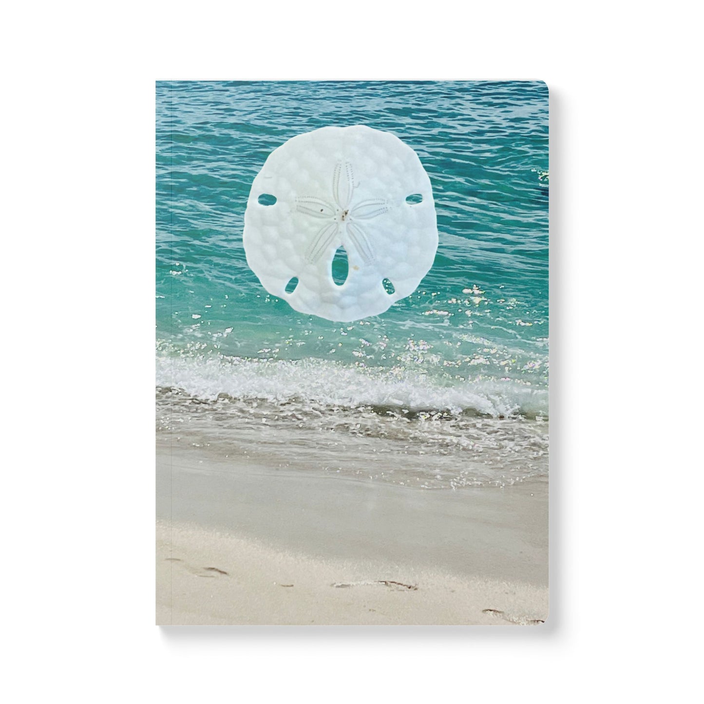 Our Sand Dollar Softcover Journal (with Inside Prints)