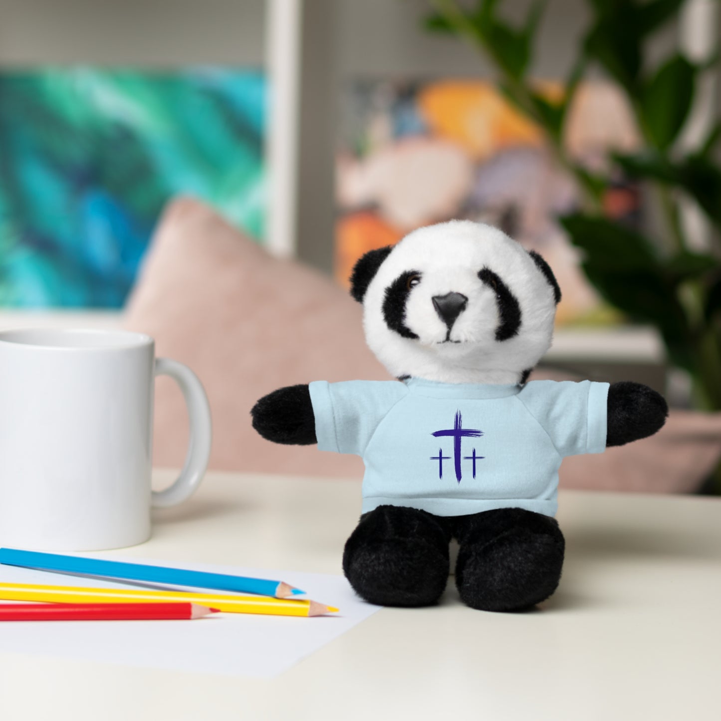 Our Originals - 'Three Crosses' -Stuffed Animals with Tee