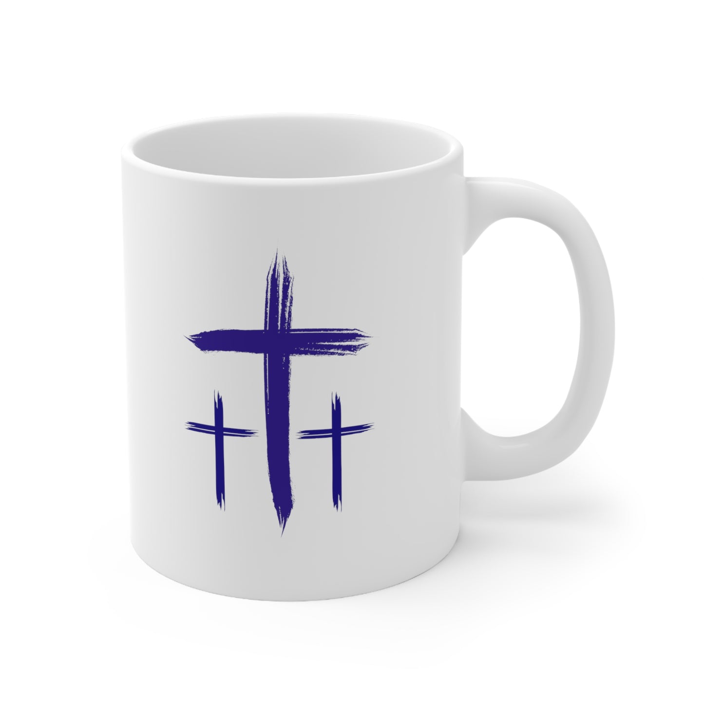 Our Southern Sass Collection - Three Crosses - Ceramic Mug 11oz