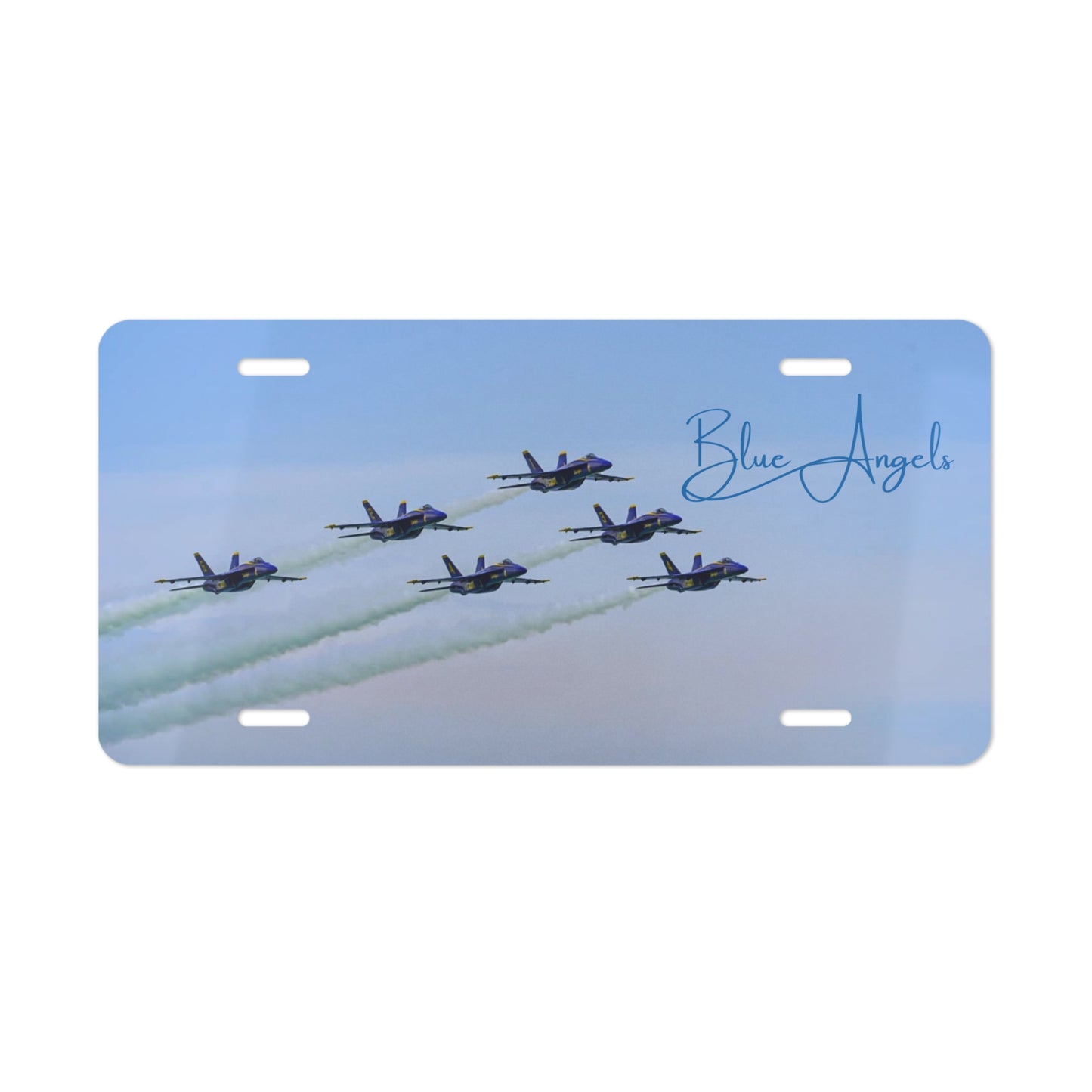 Blue Angels Vanity Plate | Custom Car License Plate for Car Enthusiasts, Gift for Men and Women, Home Decor, Personalized Gift, Car [...]