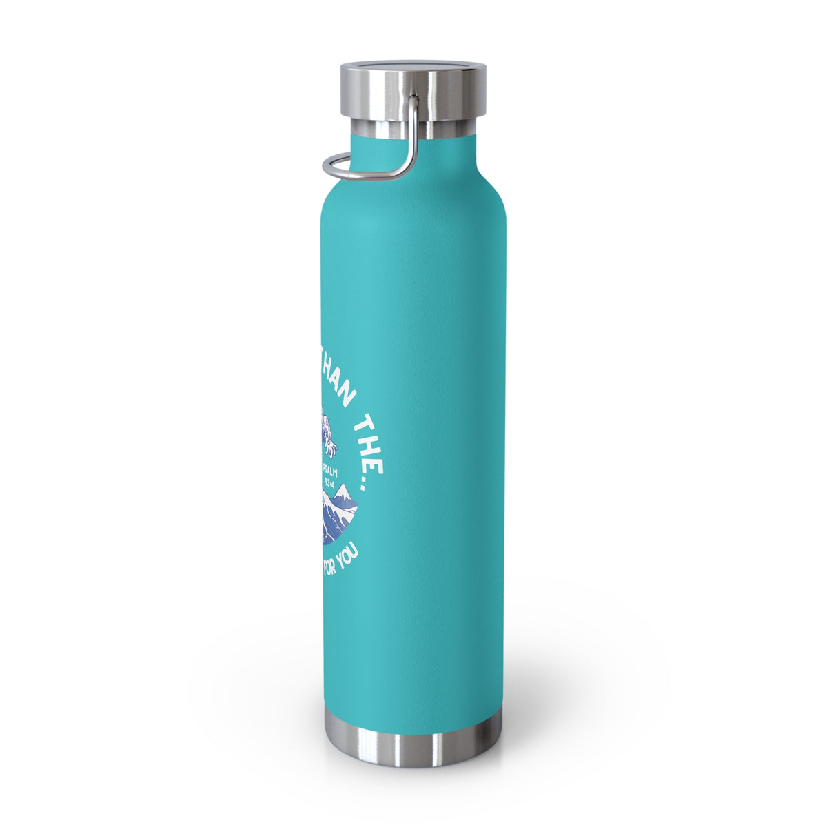 Ocean Wave 22oz Insulated Water Bottle — Copper Vacuum Thermos