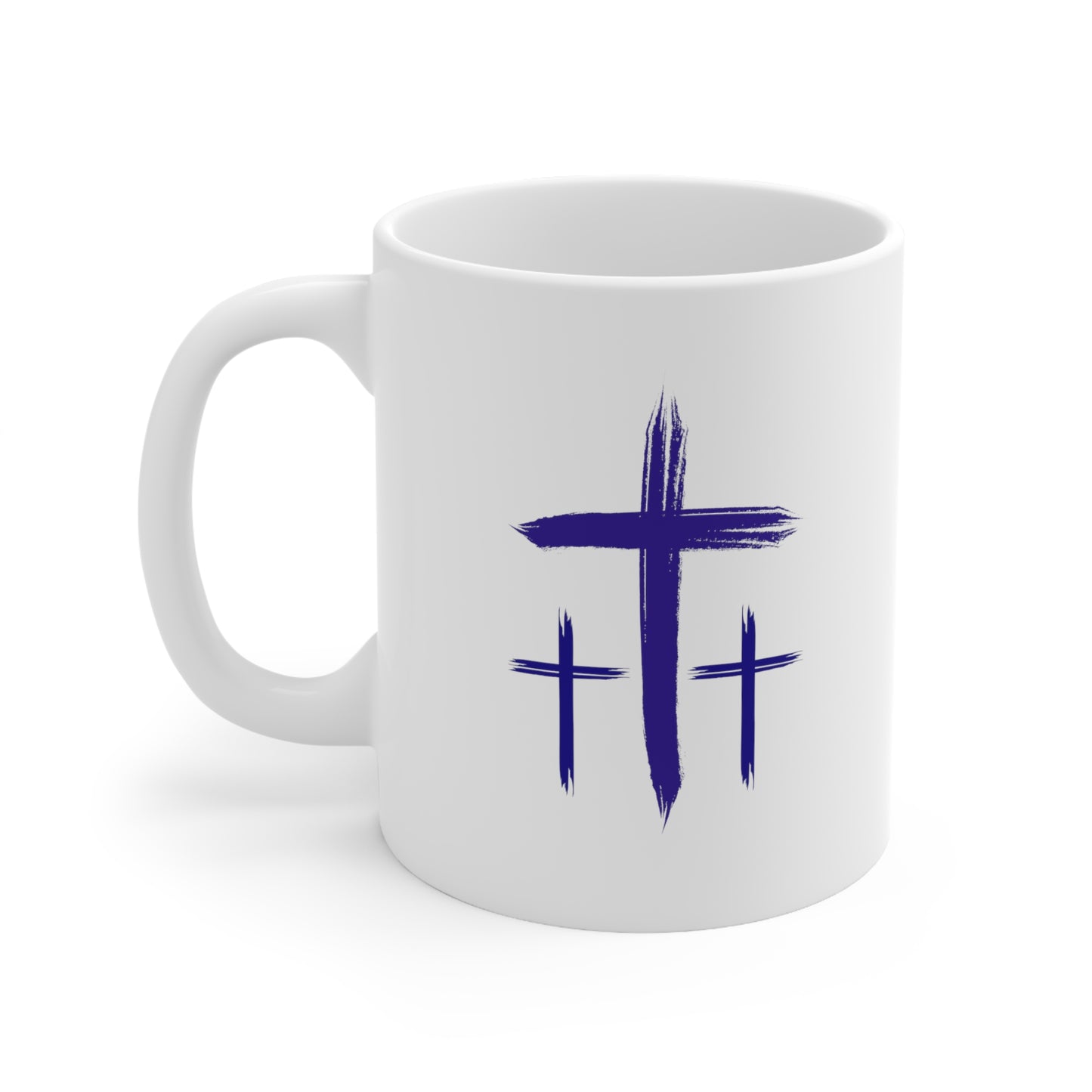 Our Southern Sass Collection - Three Crosses - Ceramic Mug 11oz