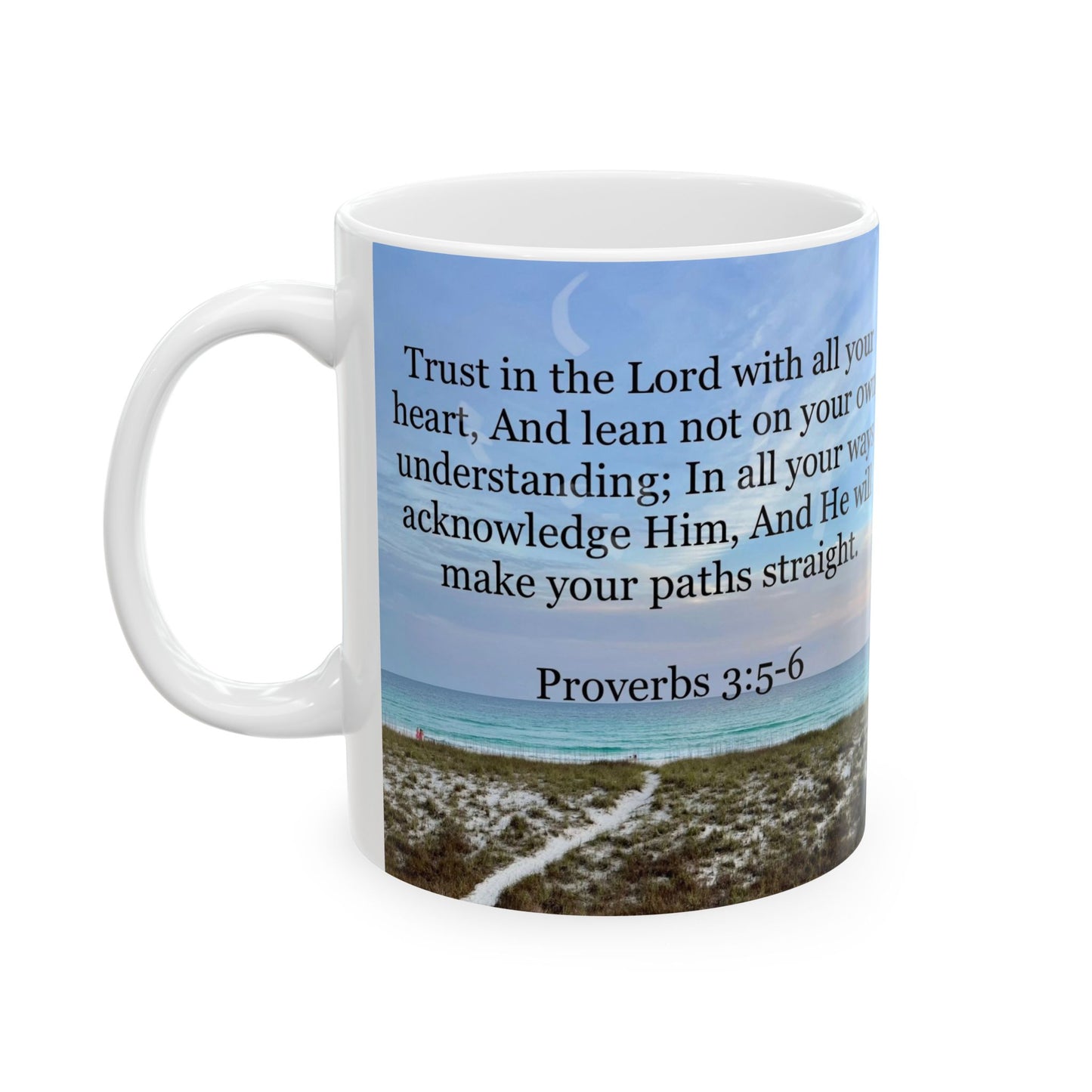 He will make your Path Straight - Ceramic Mug, (11oz, 15oz)