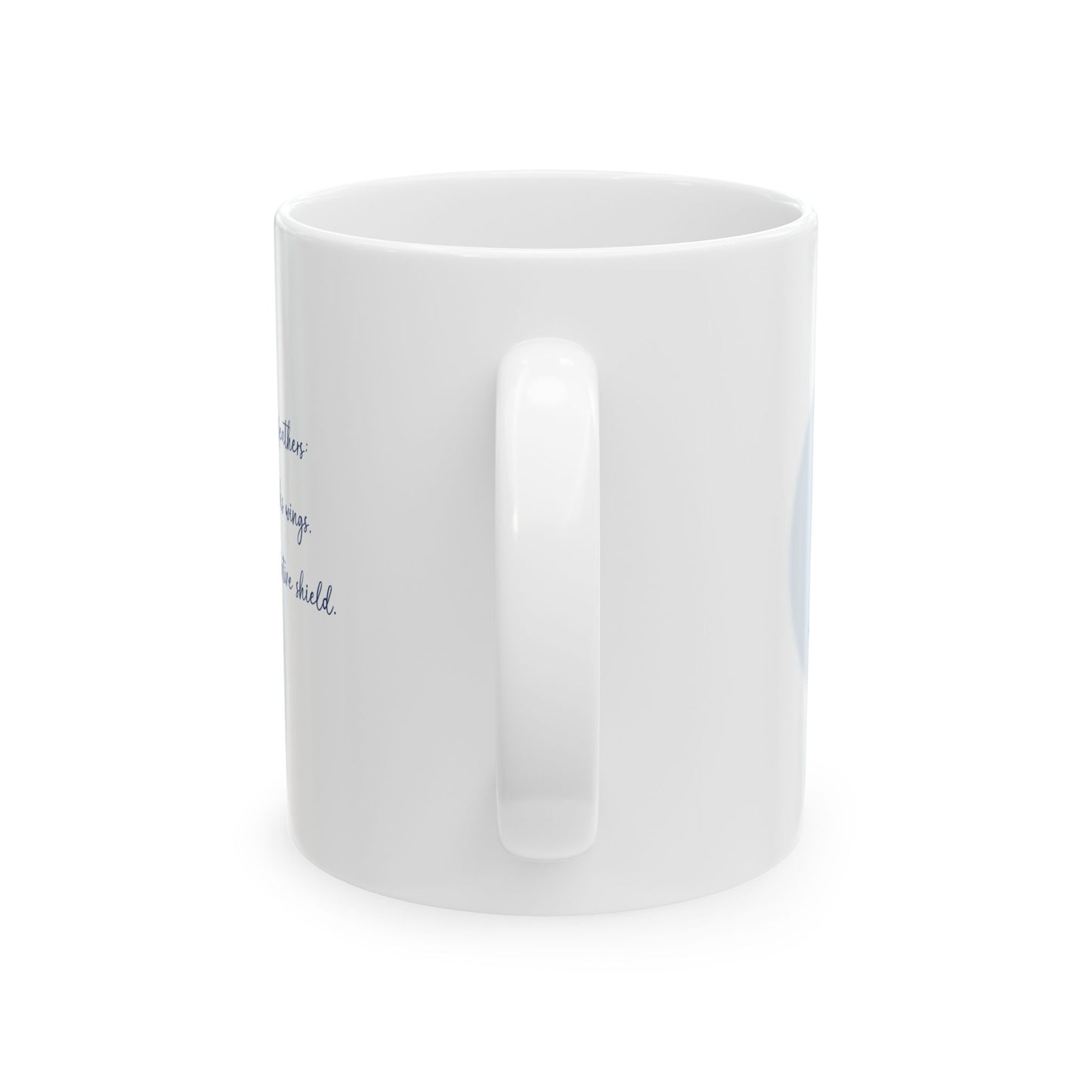 Our Original Angel Feathers 9:14 Ceramic Mug 11oz