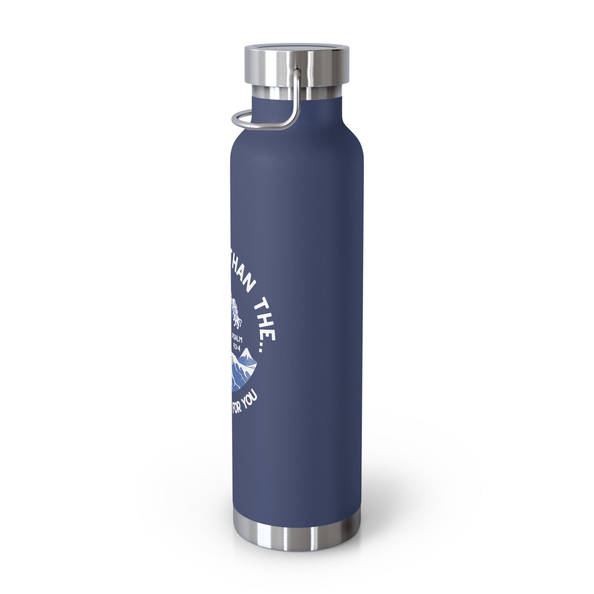 Ocean Wave 22oz Insulated Water Bottle — Copper Vacuum Thermos