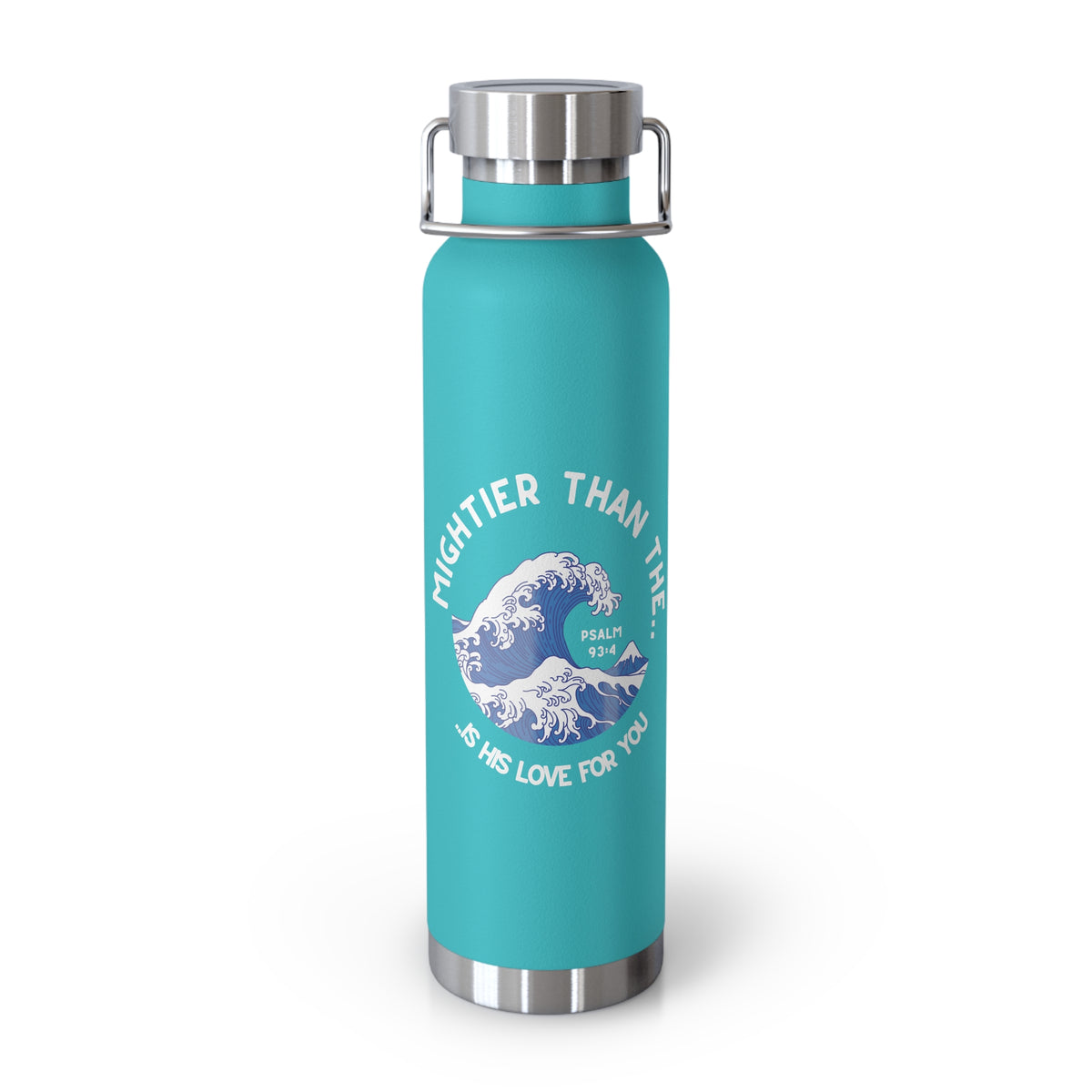 Ocean Wave 22oz Insulated Water Bottle — Copper Vacuum Thermos