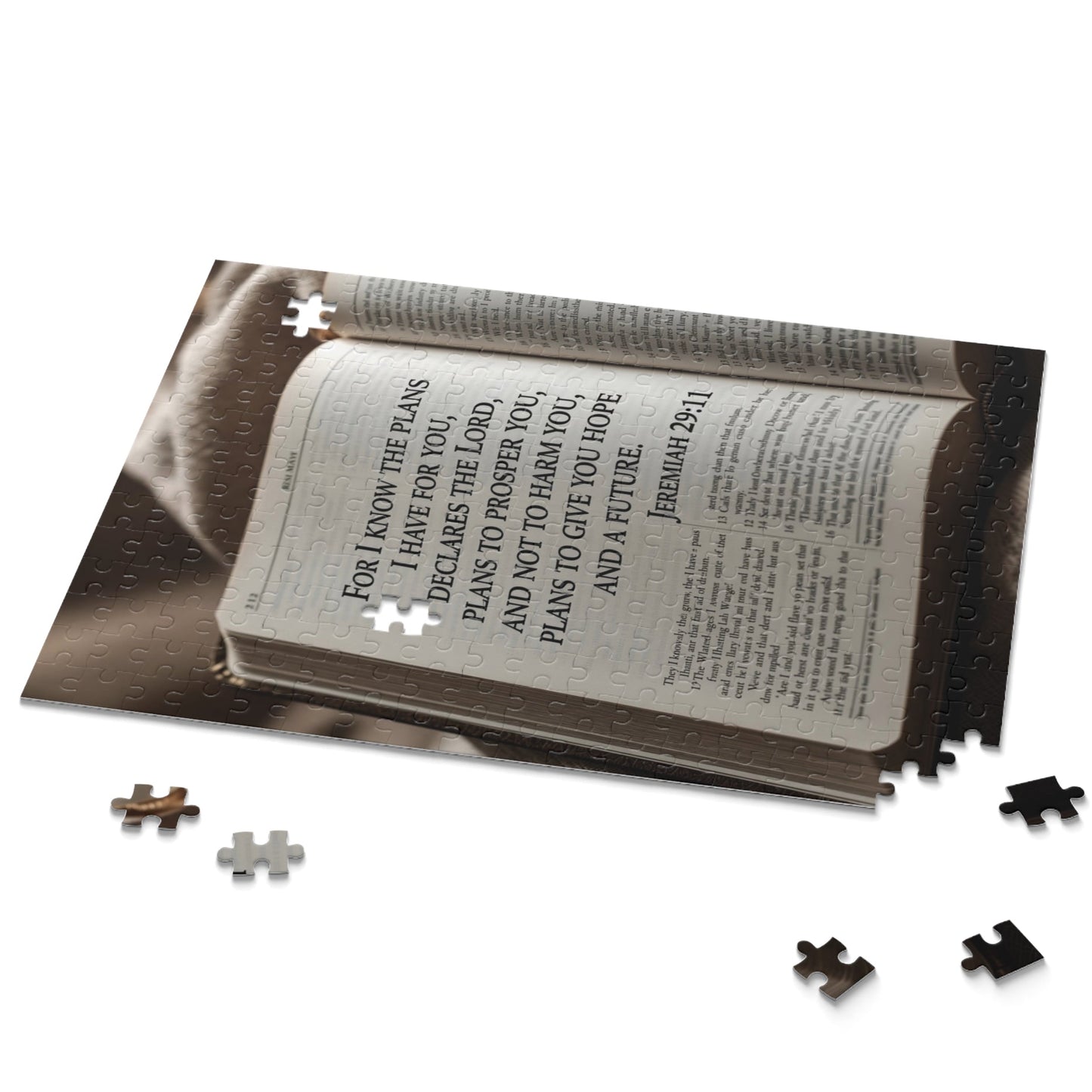 Bible Verse Puzzle Jeremiah 29:11 (120, 252-Piece)