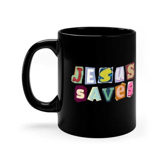 Jesus Saves Coffee Mug, 11oz