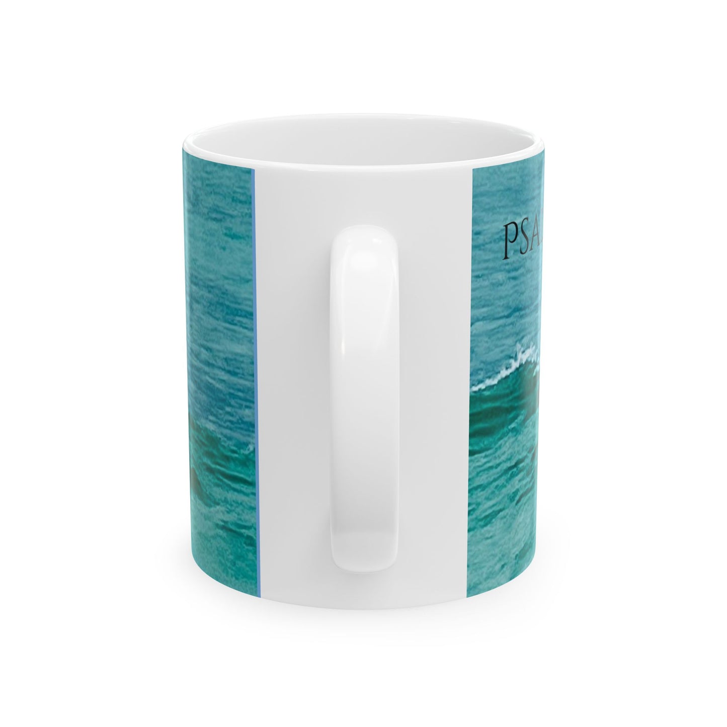 You Still the Waves -Ceramic Mug 11oz- An Angel Feathers Original from the Southern Sass Collection