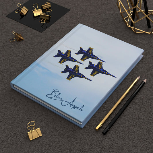 Hardcover Journal Matte - Blue Angels - Noah Desmangles Photography Collection