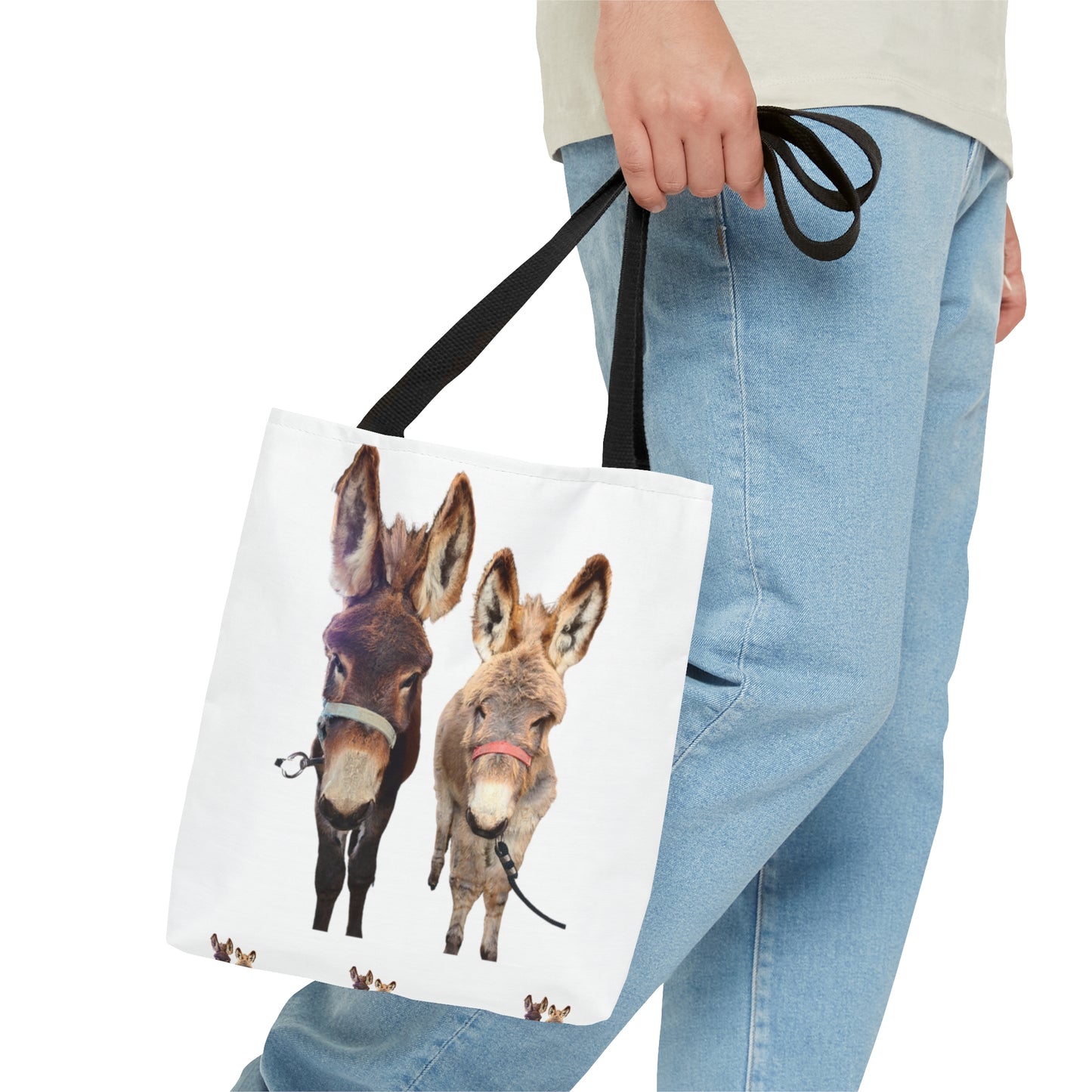 An Angel Feathers Original - "Ollie and Sophie" Tote Bag (AOP)