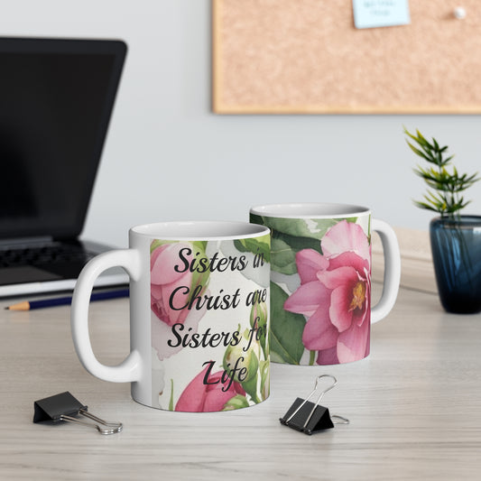 Sisters in Christ Mug