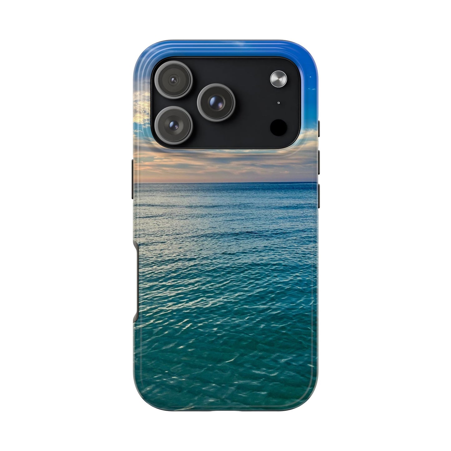 Coastal Waves Tough Phone Case — Beach Pier Sea Shore Protective Cover