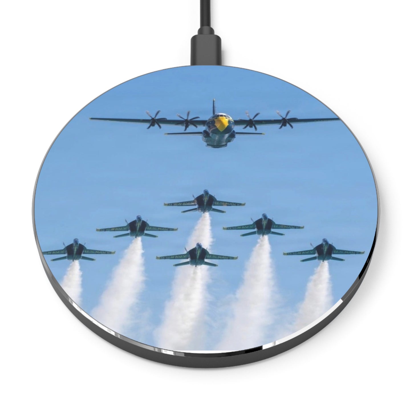 Blue Angels Jet Formation Wireless Charger