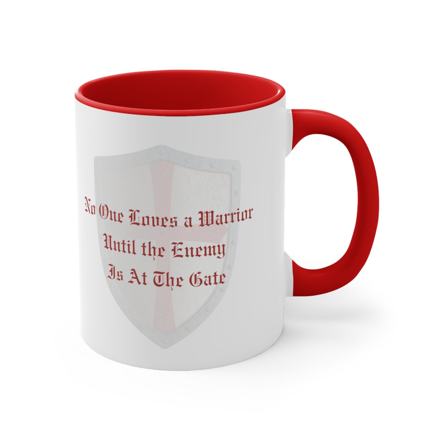 Our Heroes Collection - " At the Gate" -Accent Coffee Mug, 11oz