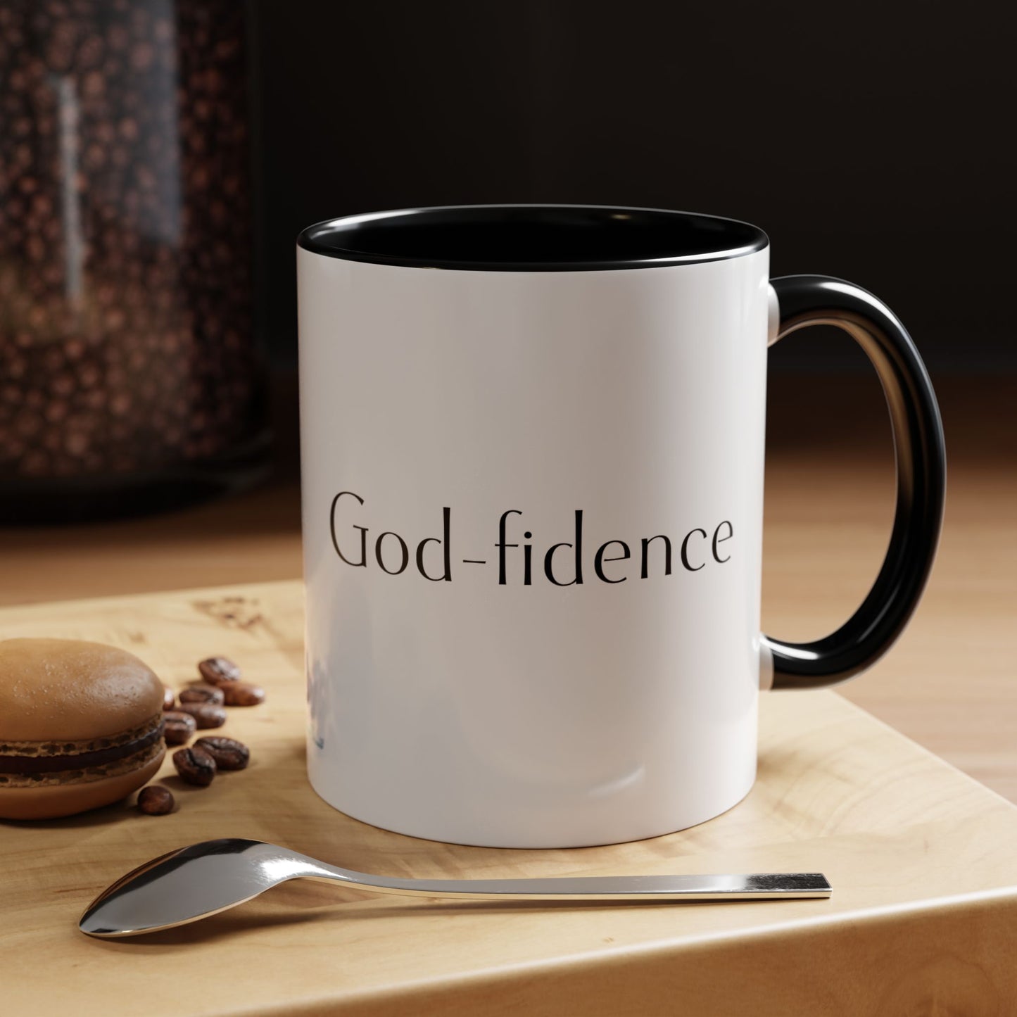 Our Southern Sass Collection - "God-fidence" Accent Coffee Mug, 11oz