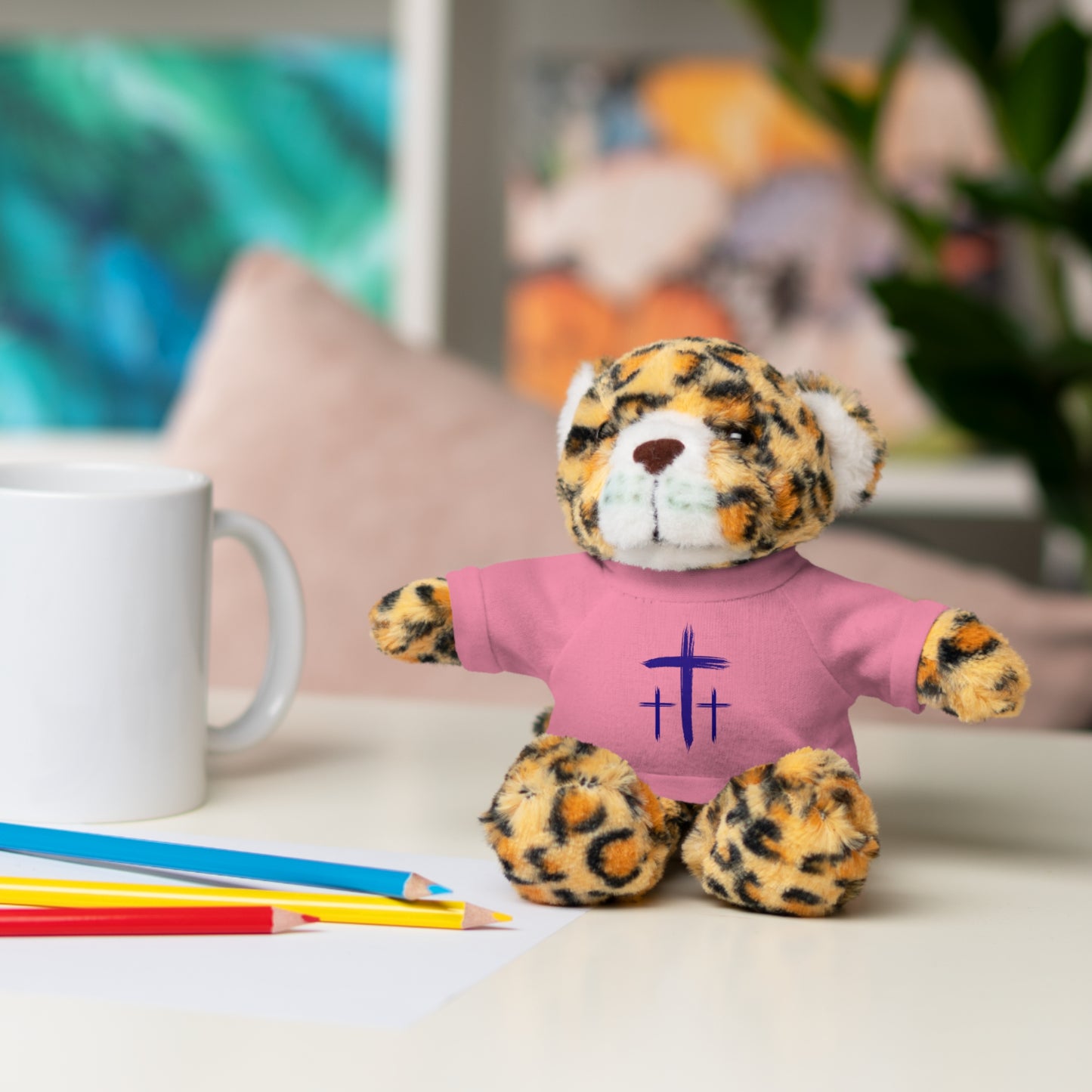 Our Originals - 'Three Crosses' -Stuffed Animals with Tee