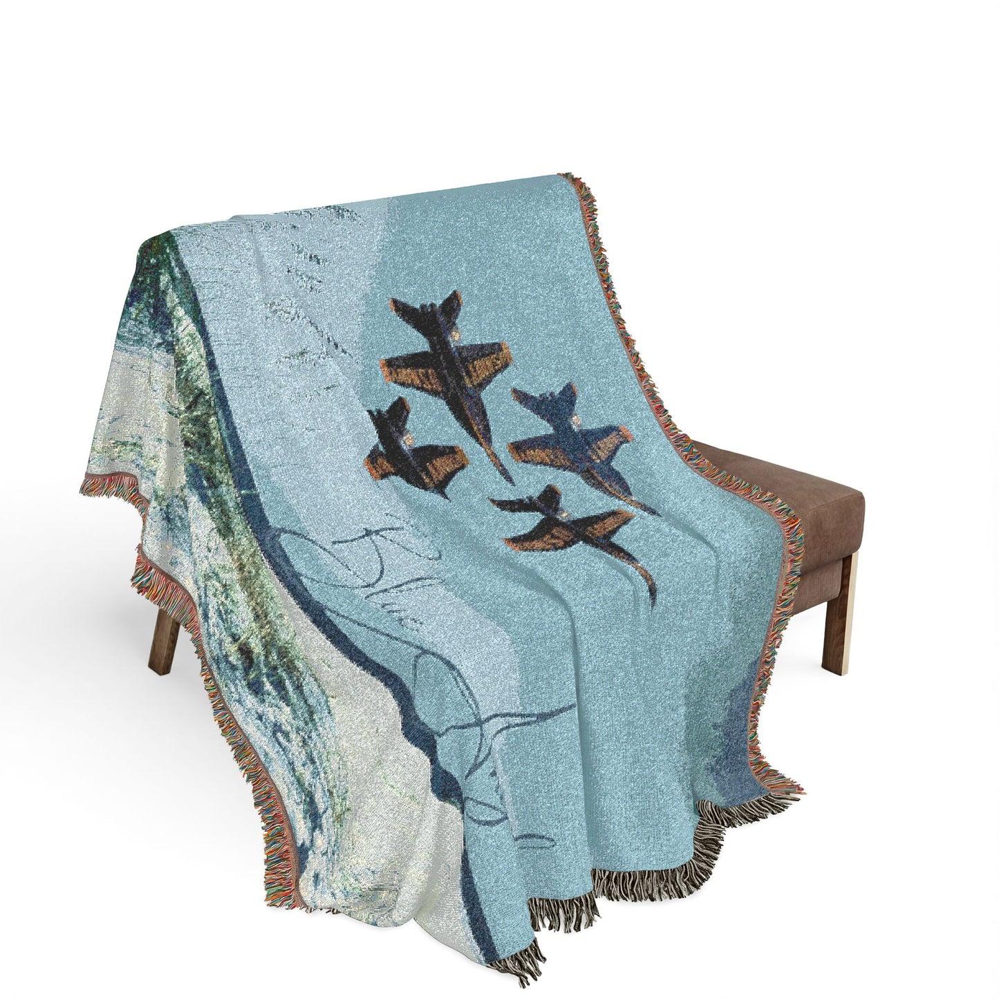 Blue Angels Woven Blanket