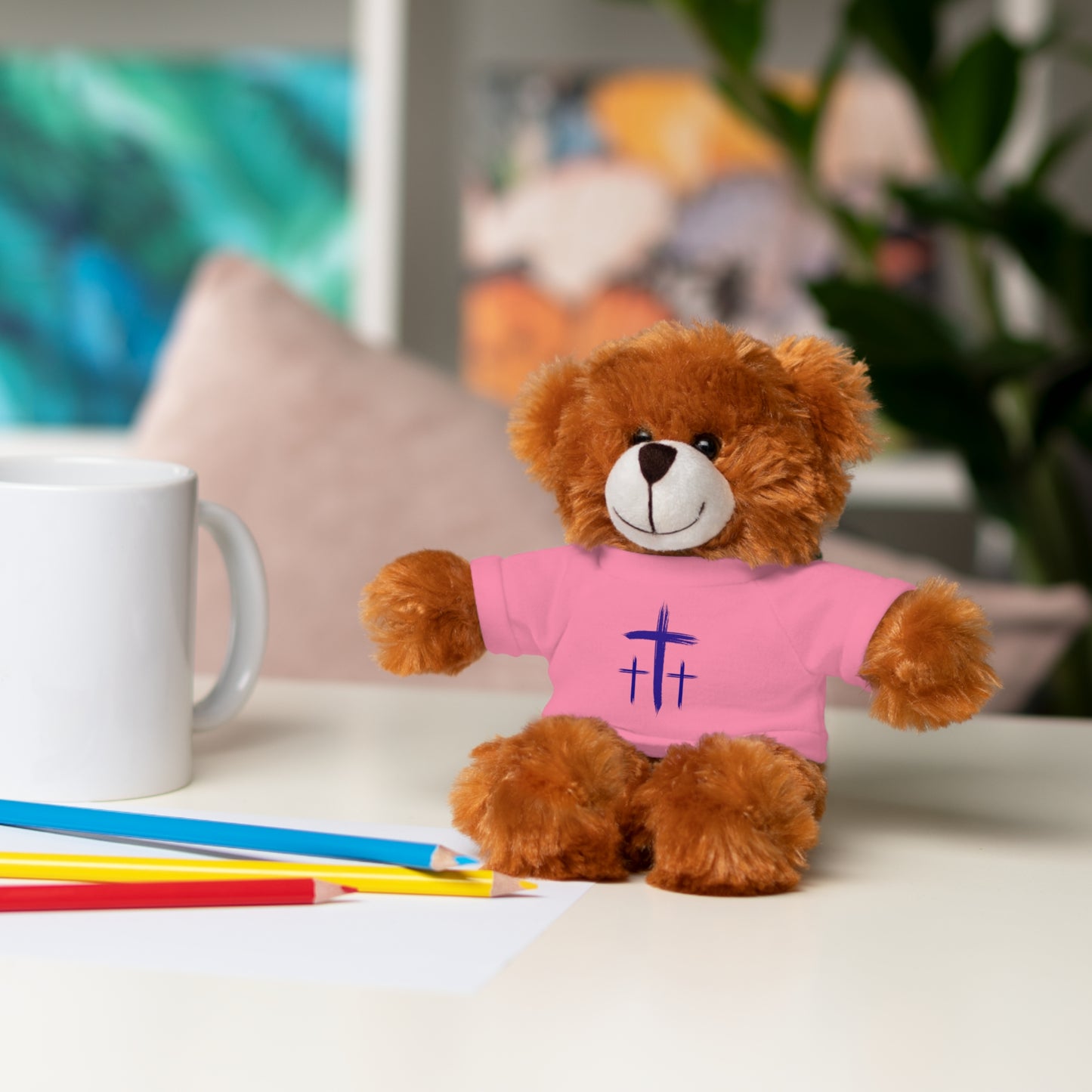 Our Originals - 'Three Crosses' -Stuffed Animals with Tee