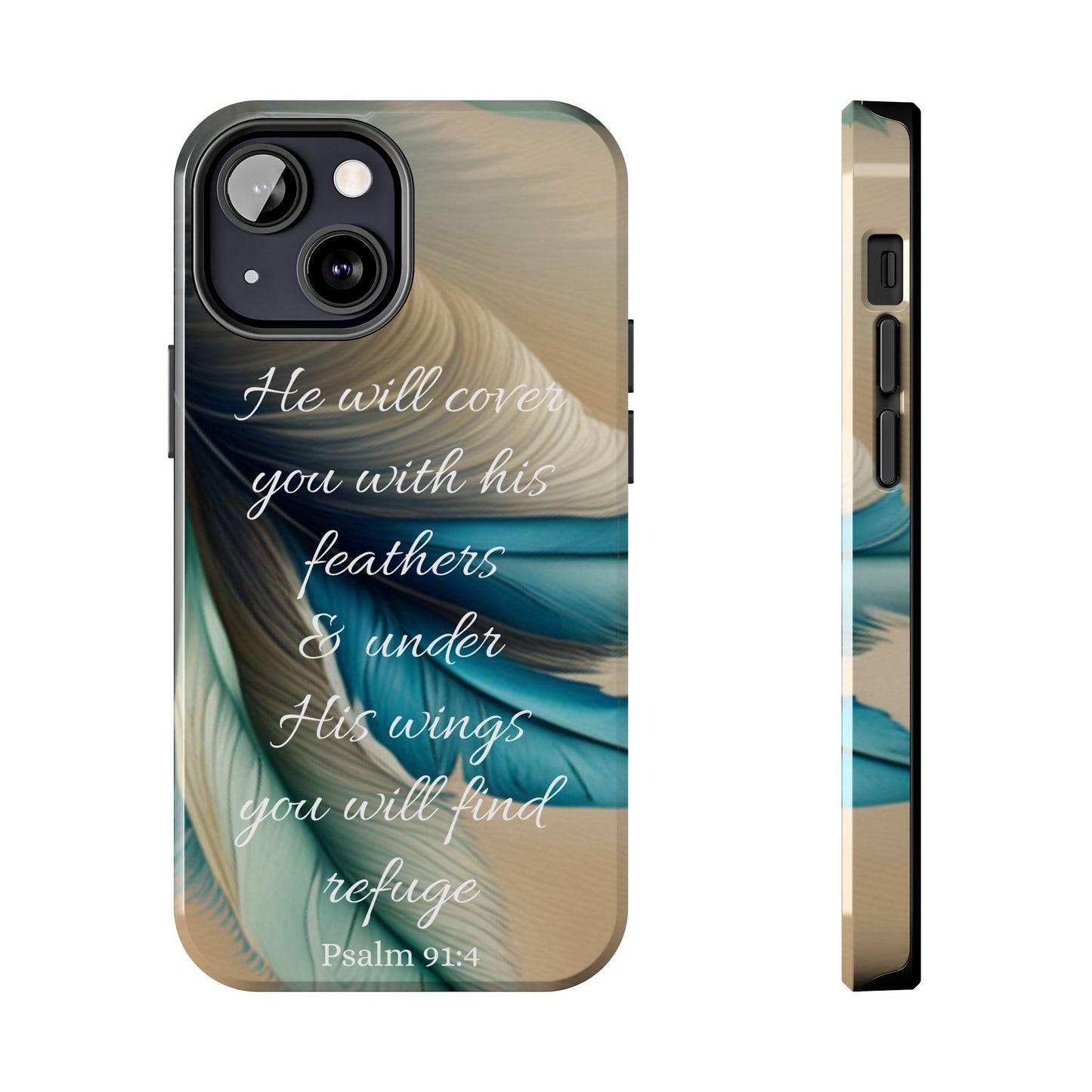 Under His Wing you will find Refuge- Tough Phone Cases