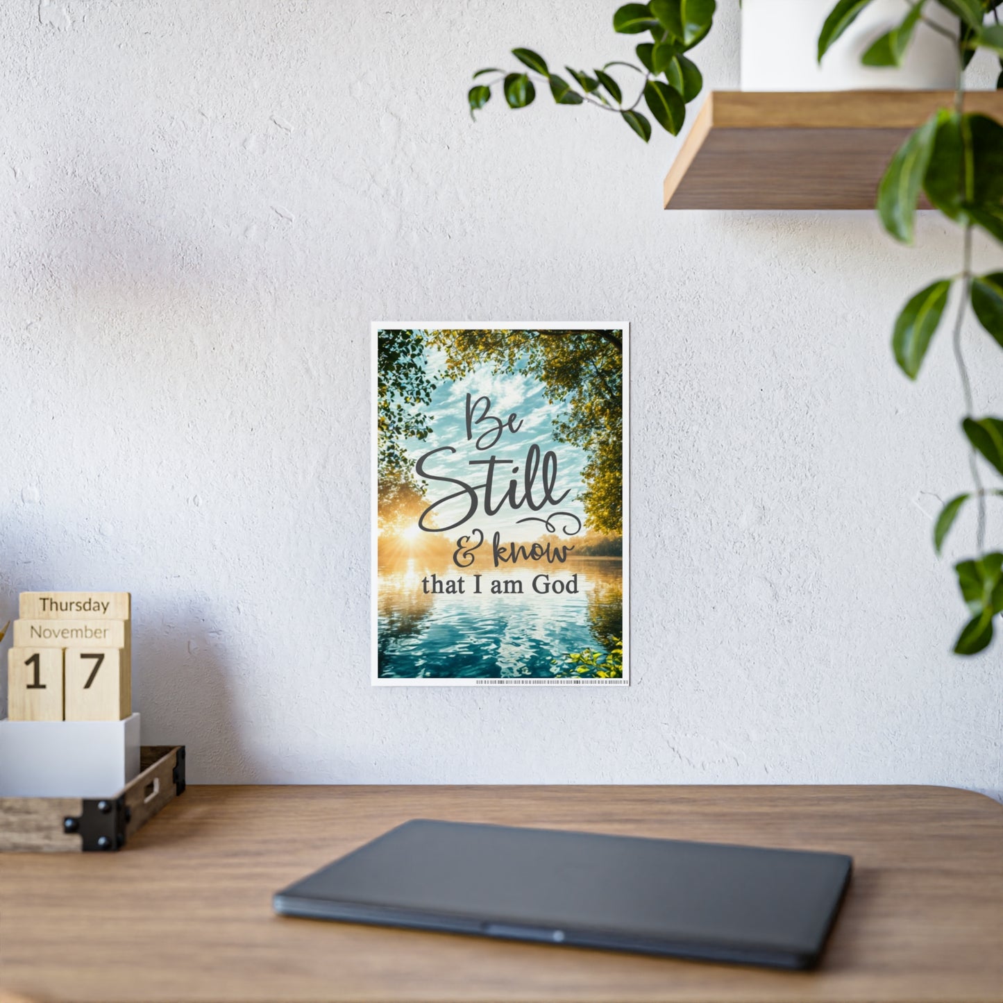 Be Still & Know Poster - Glossy