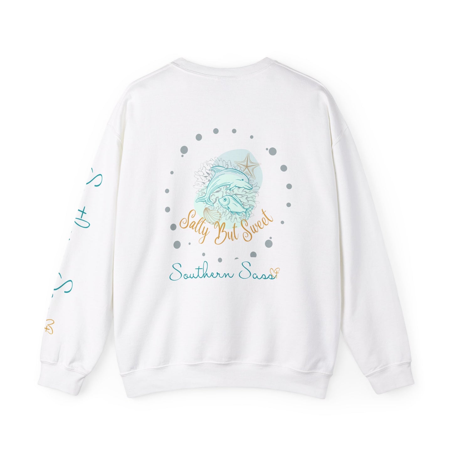 Southern Sass© -'Salty But Sweet' Crewneck Sweatshirt Heavy Blend™