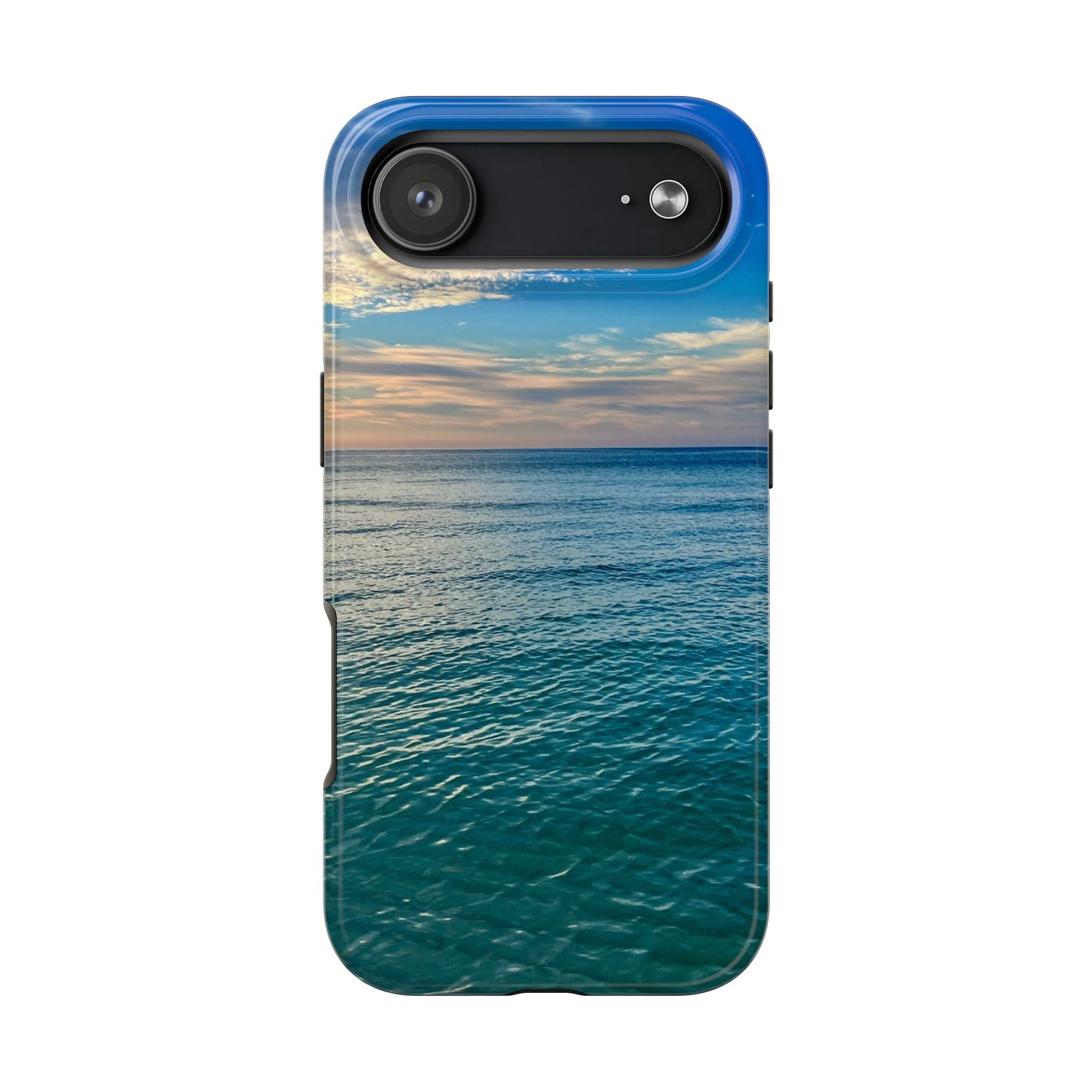 Coastal Waves Tough Phone Case — Beach Pier Sea Shore Protective Cover
