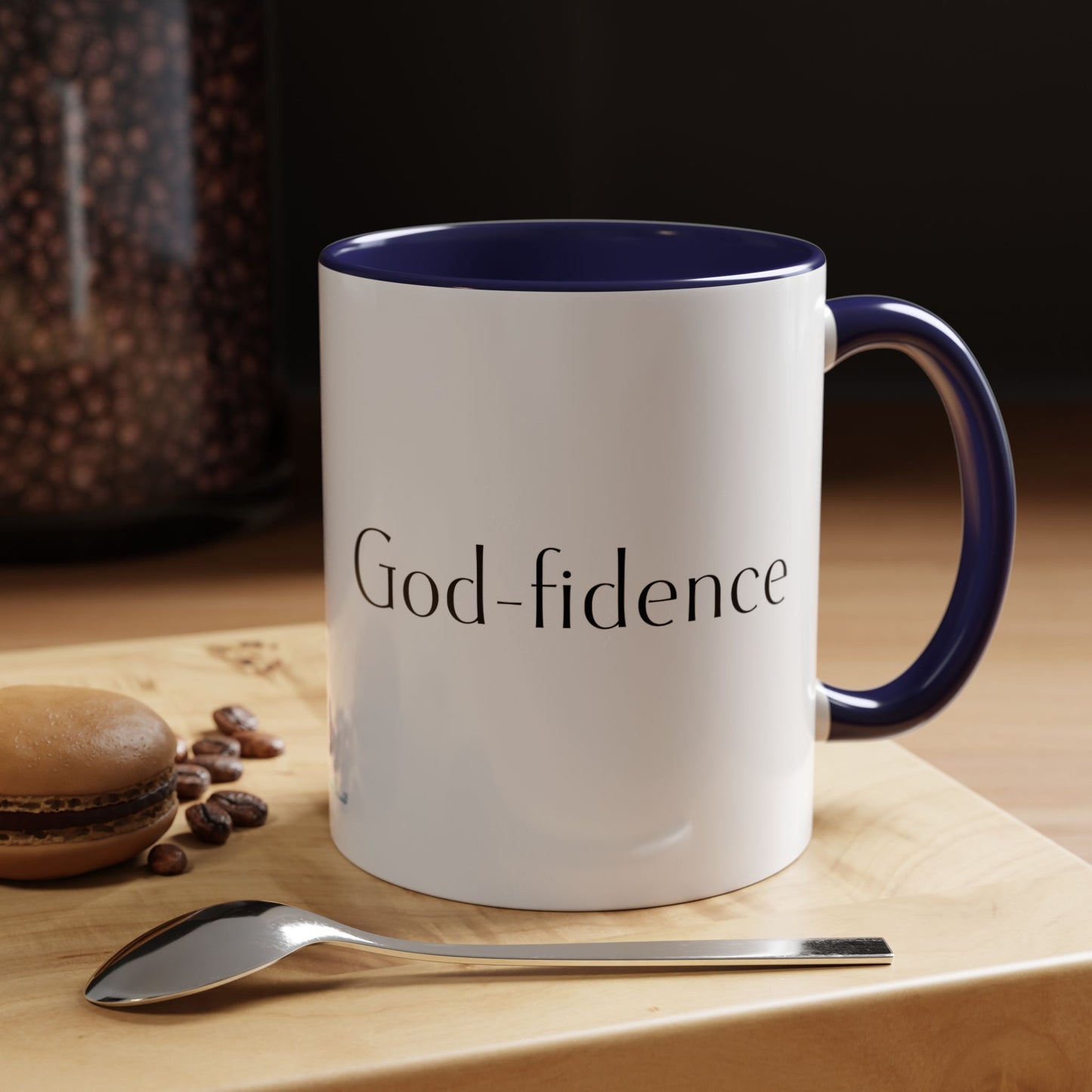 Our Southern Sass Collection - "God-fidence" Accent Coffee Mug, 11oz