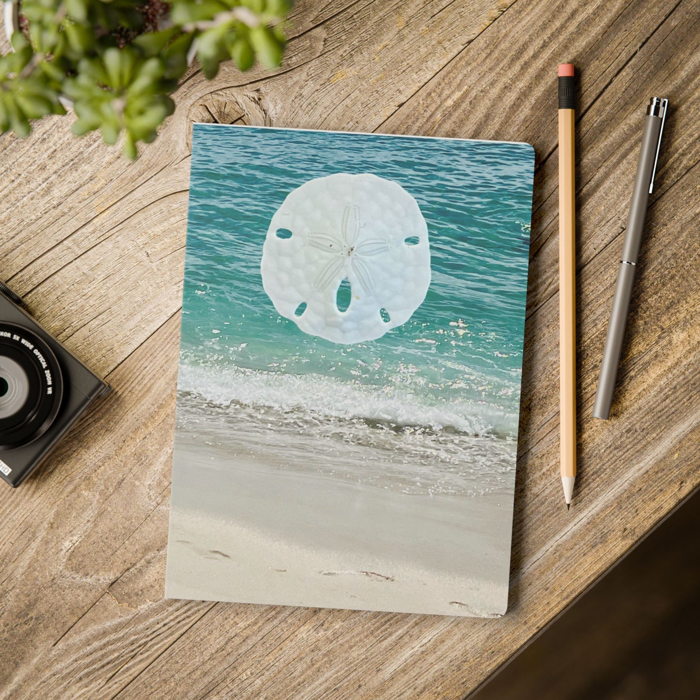 Our Sand Dollar Softcover Journal (with Inside Prints)