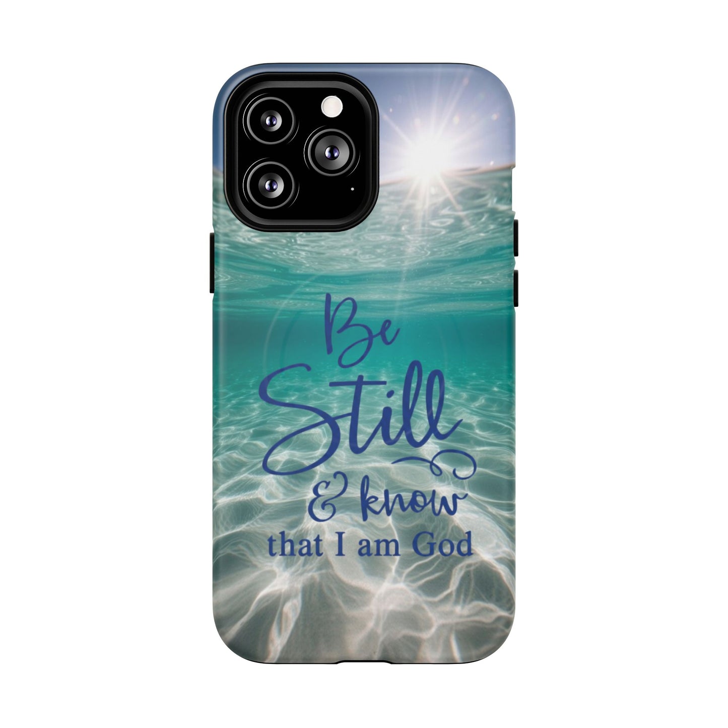 iPhone Tough Magnetic Case — "God Guides and Strengthens You" Angel Feathers Design