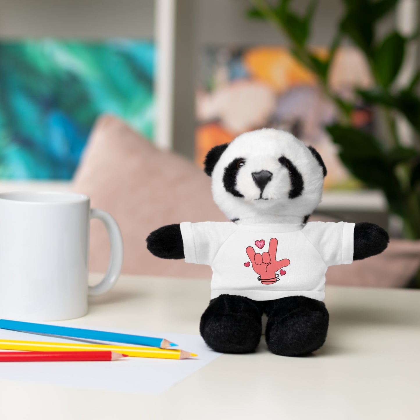 Our originals - "Love Bear "- Stuffed Animals with Tee