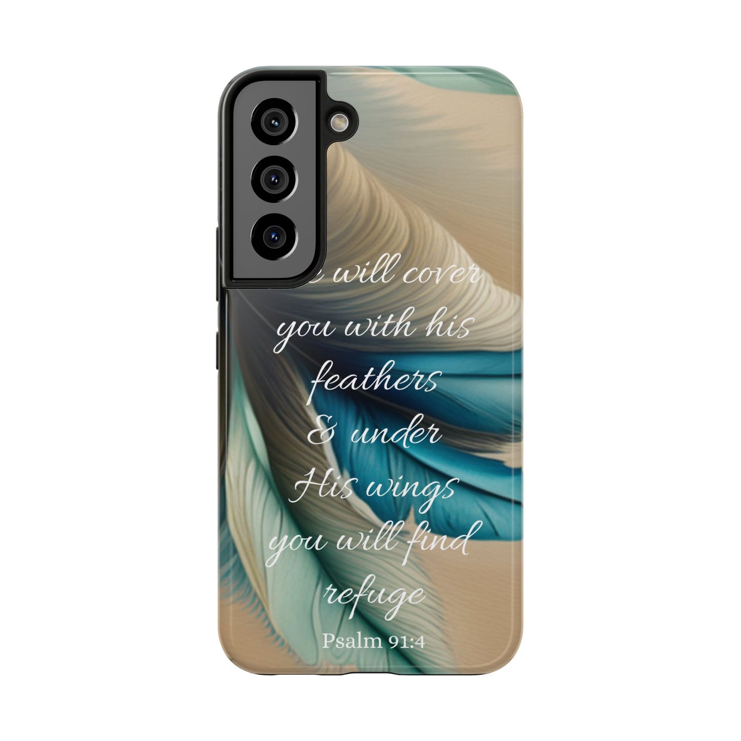 Under His Wing you will find Refuge- Tough Phone Cases