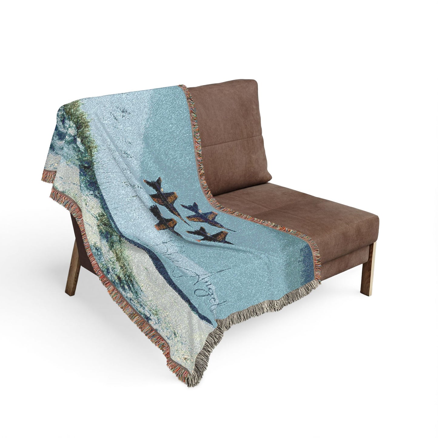 Blue Angels Woven Blanket