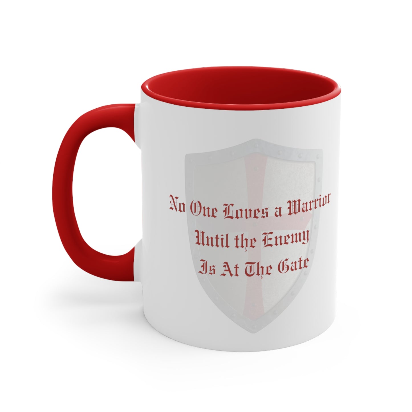 Our Heroes Collection - " At the Gate" -Accent Coffee Mug, 11oz