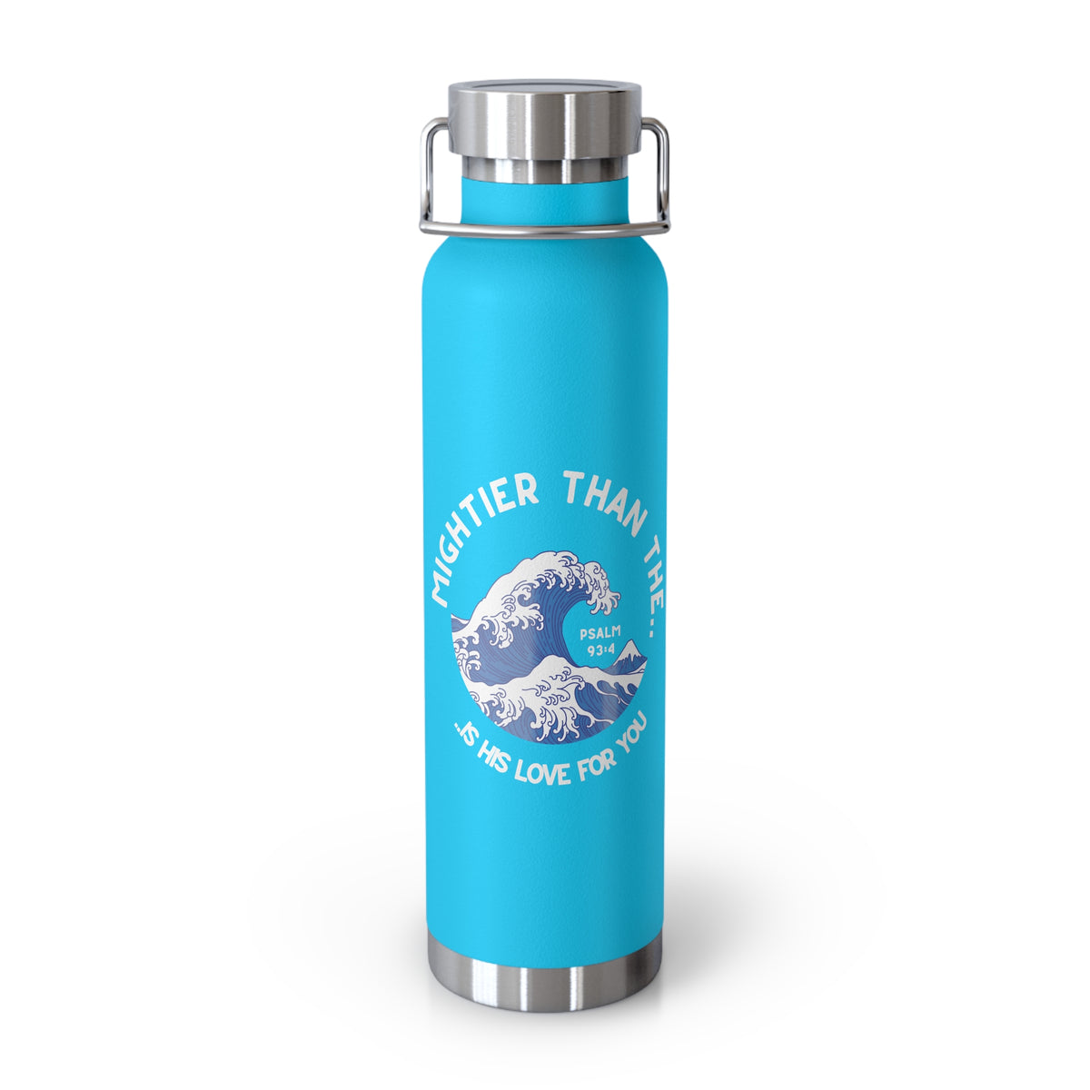 Ocean Wave 22oz Insulated Water Bottle — Copper Vacuum Thermos