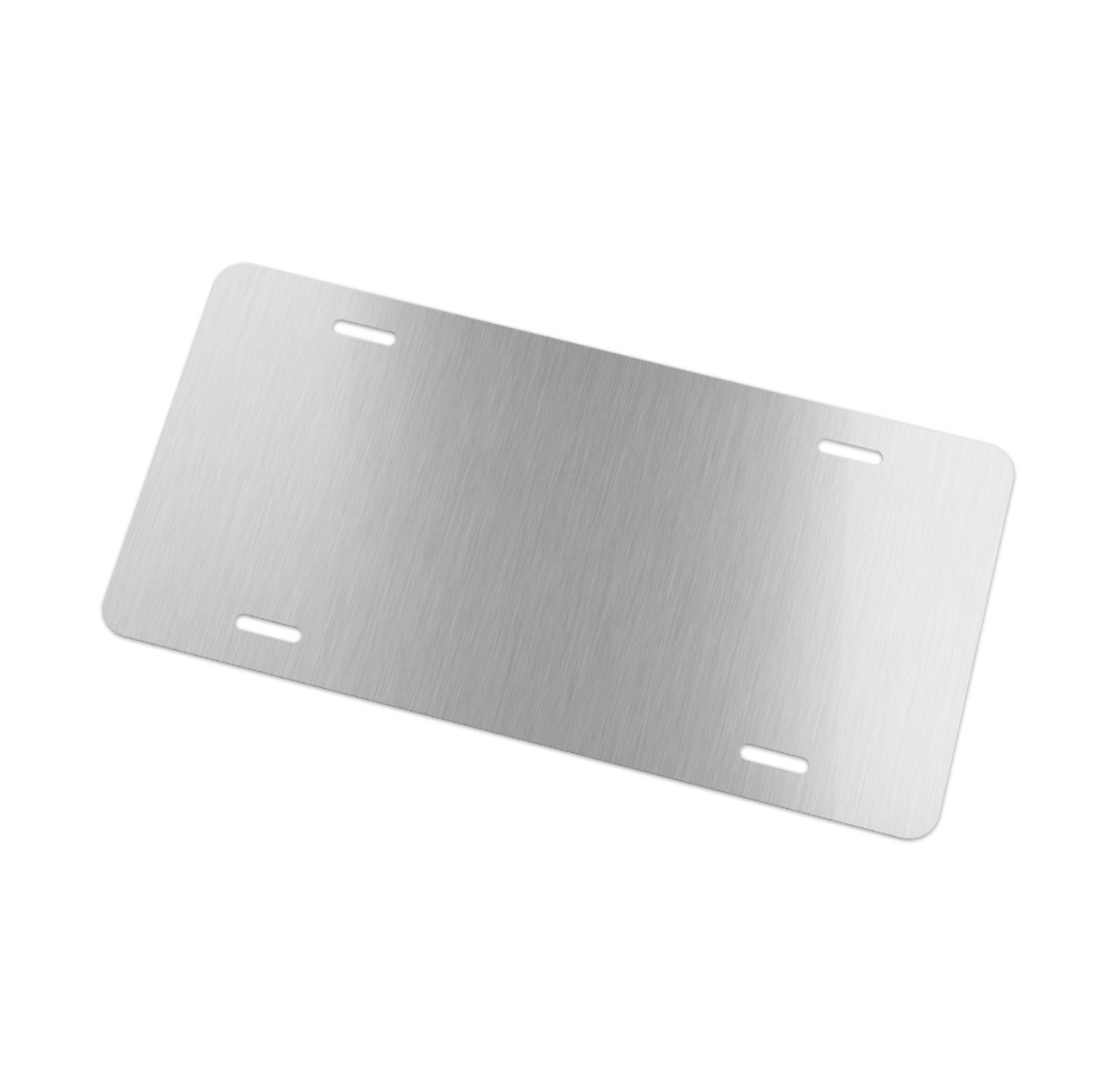 Patriotic Fighter Jet Vanity Plate — Aviation Sunset License Tag for Veterans & Pilots
