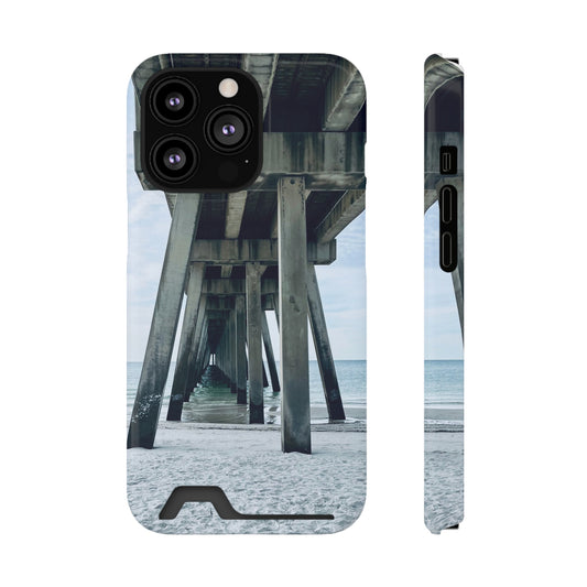 Under The Boardwalk - Phone Case With Card Holder