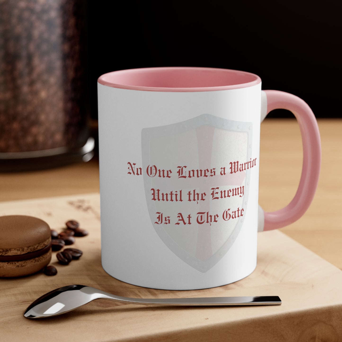 Our Heroes Collection - " At the Gate" -Accent Coffee Mug, 11oz