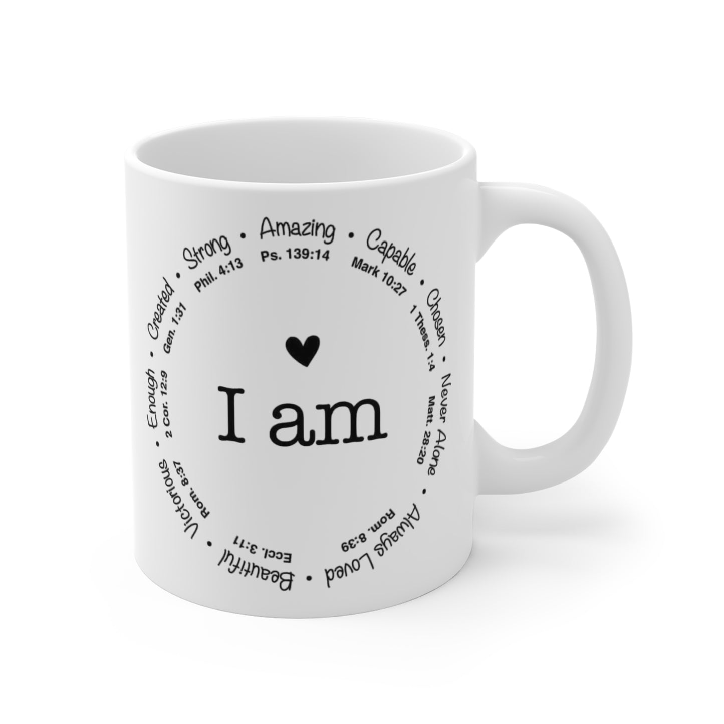 He will make your Path Straight - Ceramic Mug  (11 oz)