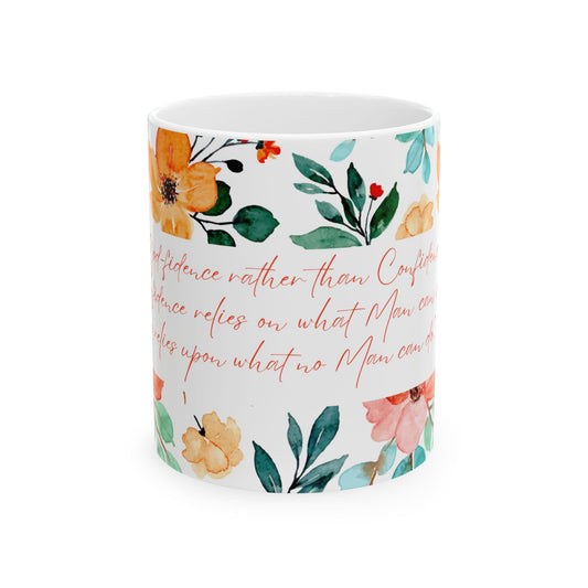 God-fidence Ceramic Mug 11oz