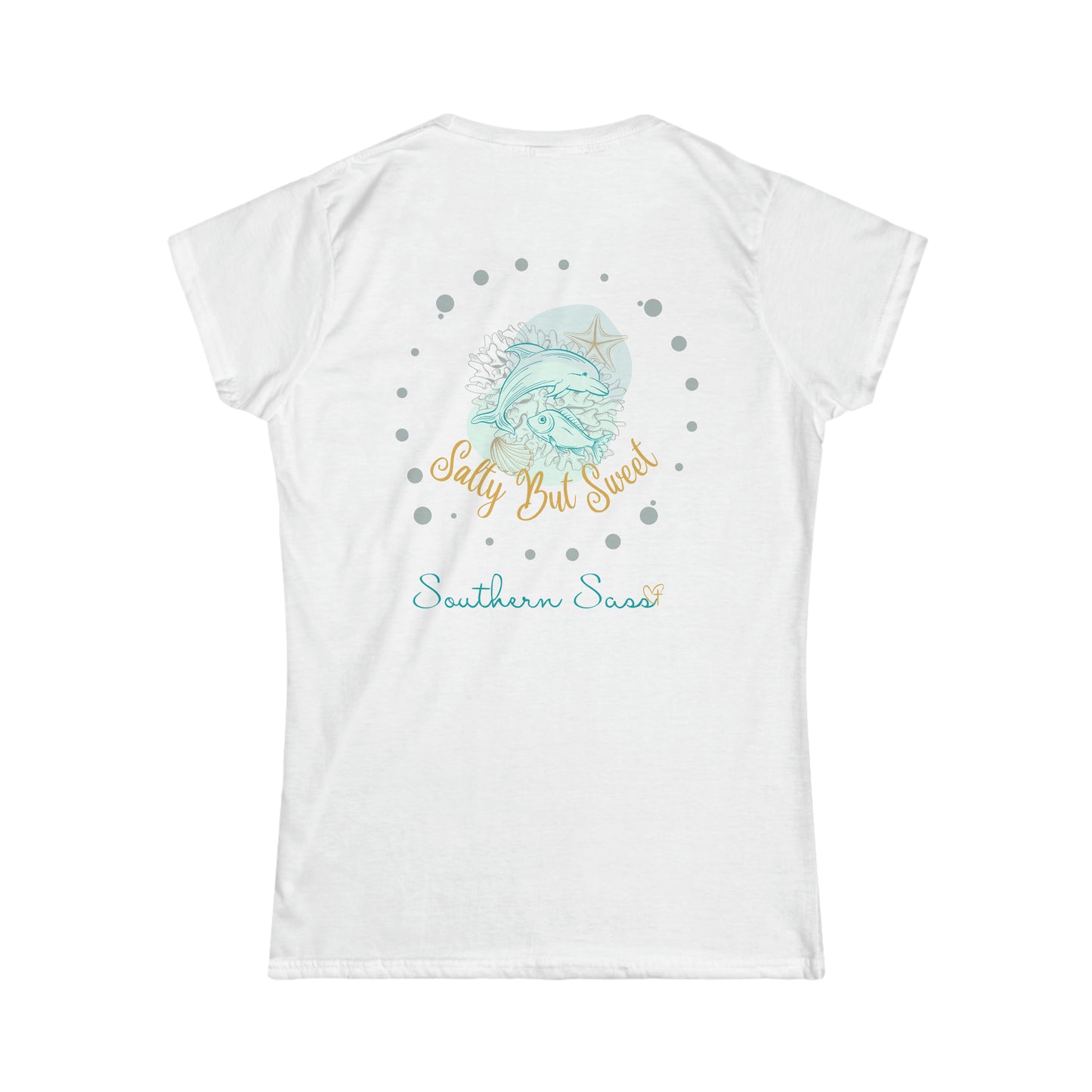 Salty But Sweet Women's Short Sleeve Shirt -Southern Sass Collection