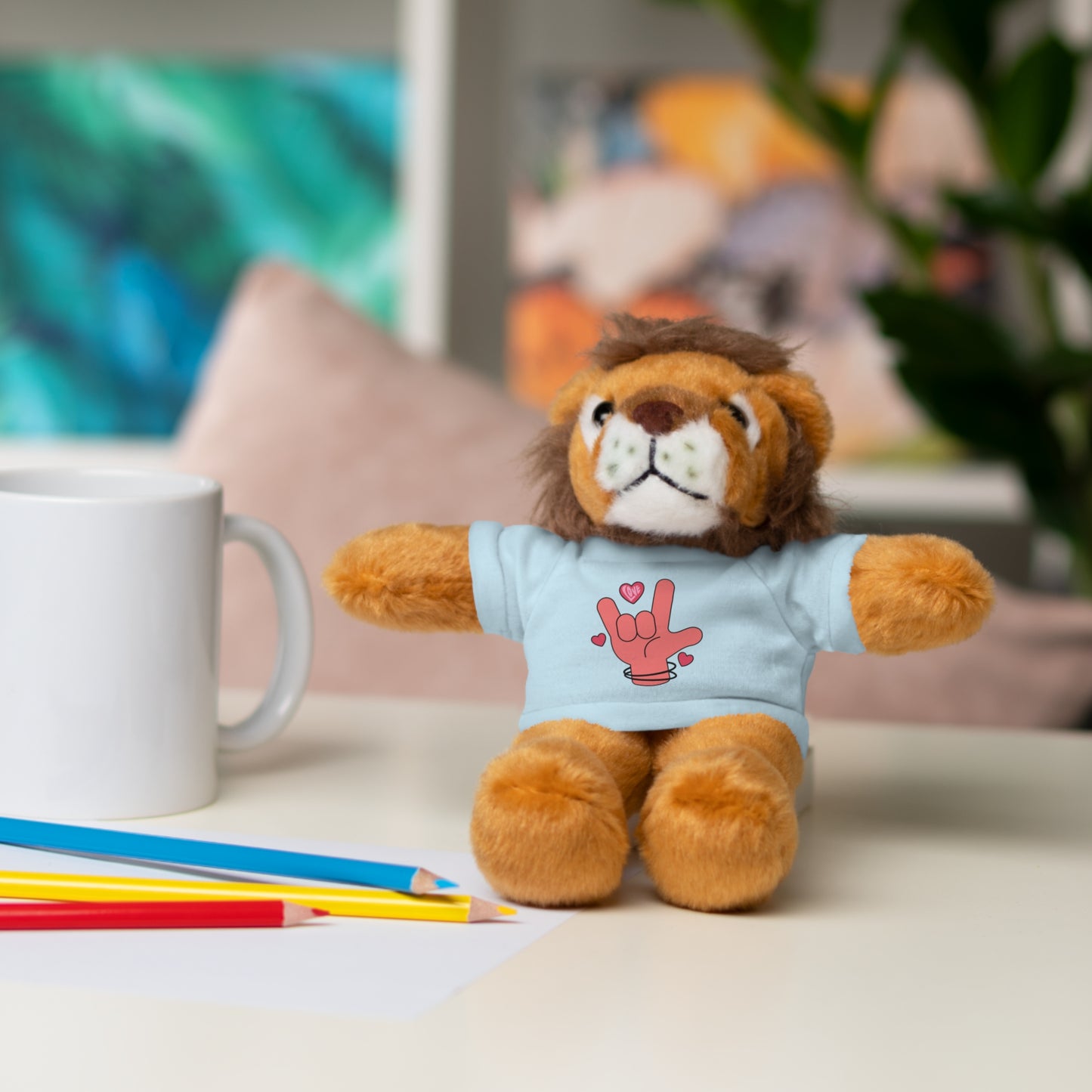 Our originals - "Love Bear "- Stuffed Animals with Tee