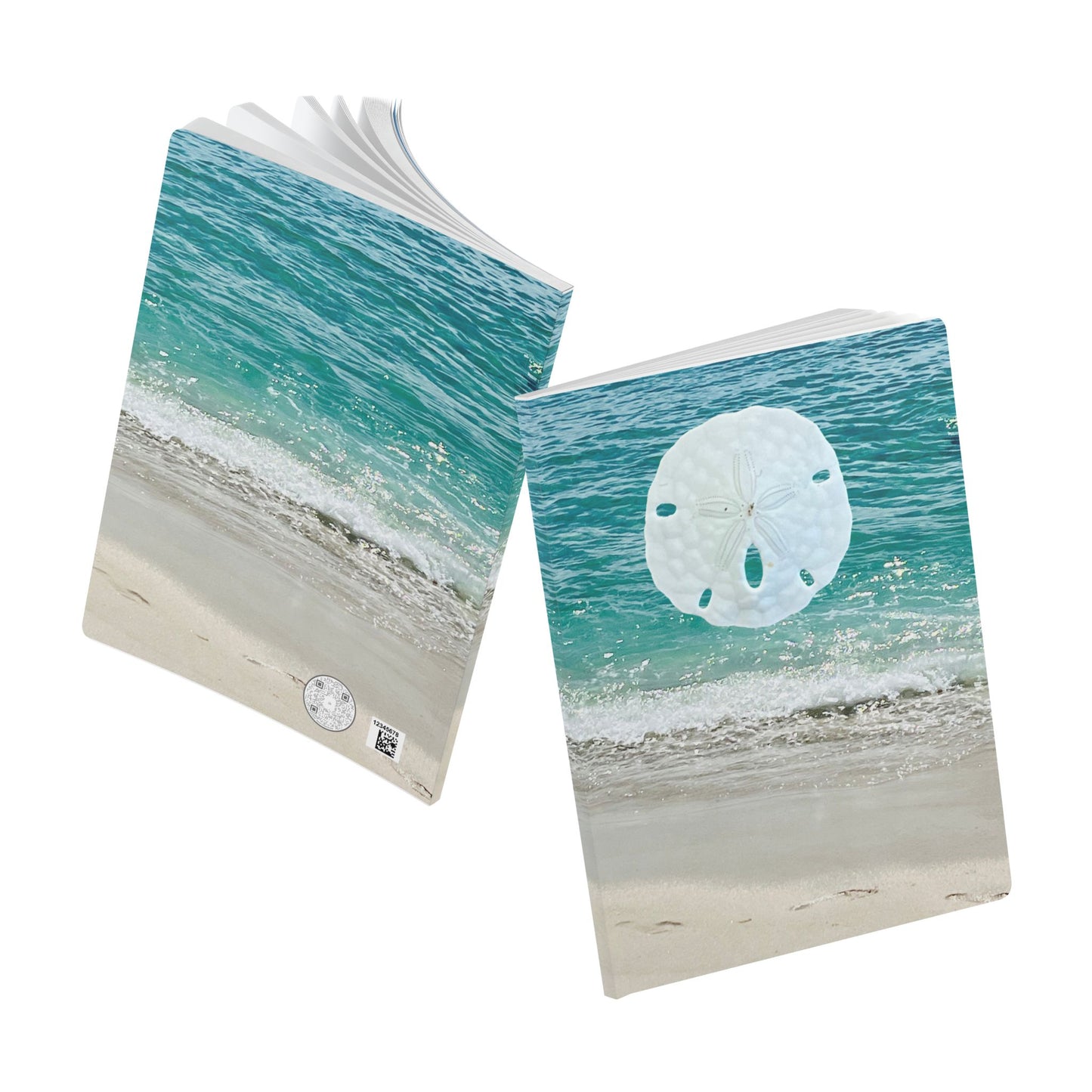 Our Sand Dollar Softcover Journal (with Inside Prints)