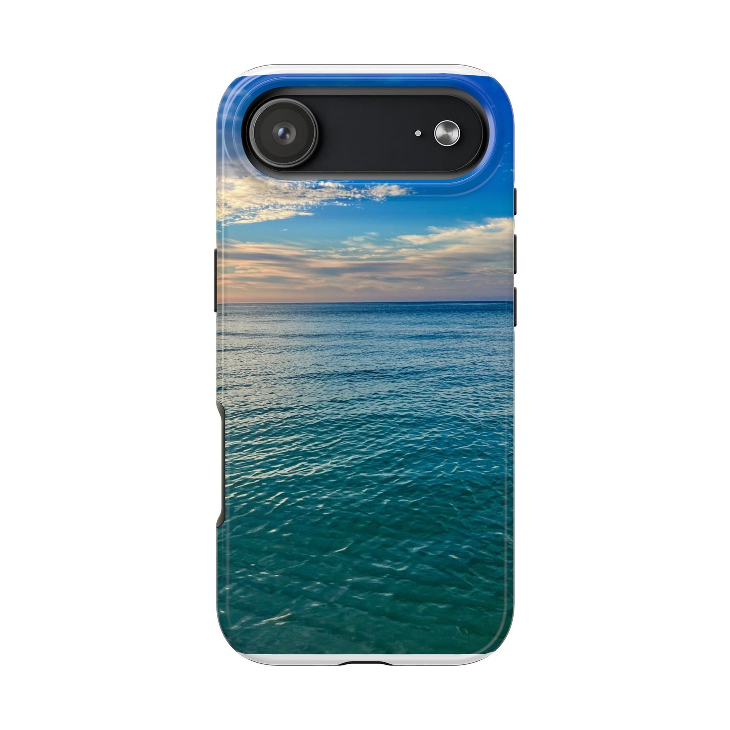 Coastal Waves Tough Phone Case — Beach Pier Sea Shore Protective Cover