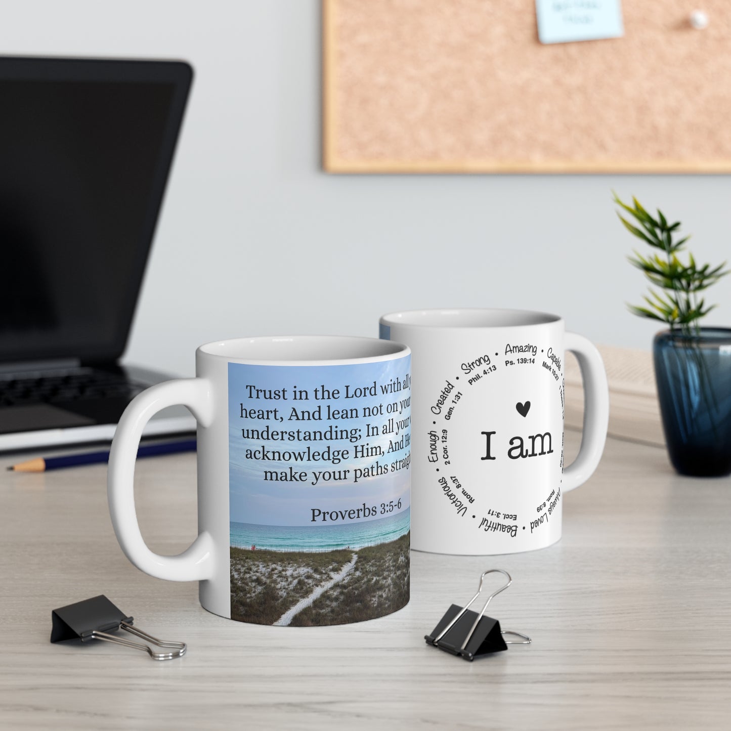 He will make your Path Straight - Ceramic Mug  (11 oz)