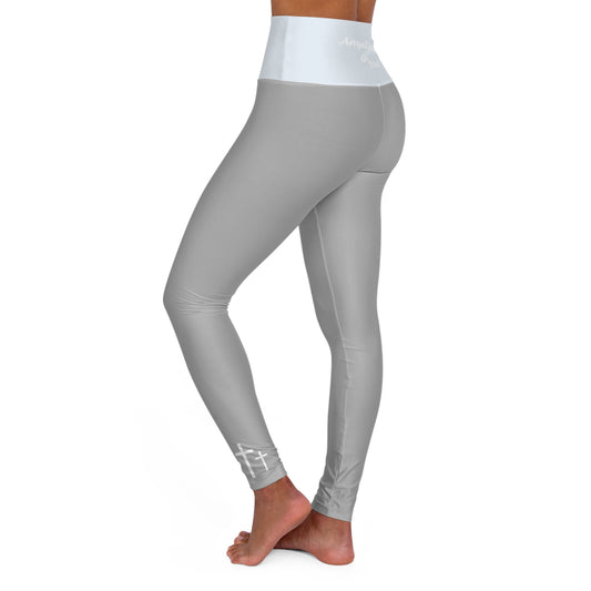 High Waisted Yoga Leggings - Three Cross Design