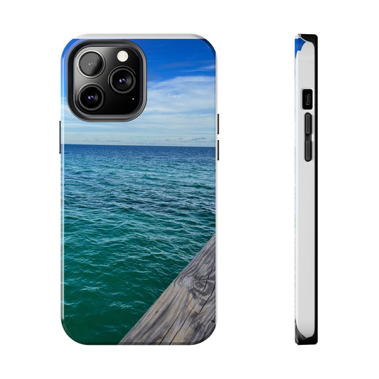 Navarre Beach Pier Tough Phone Cases