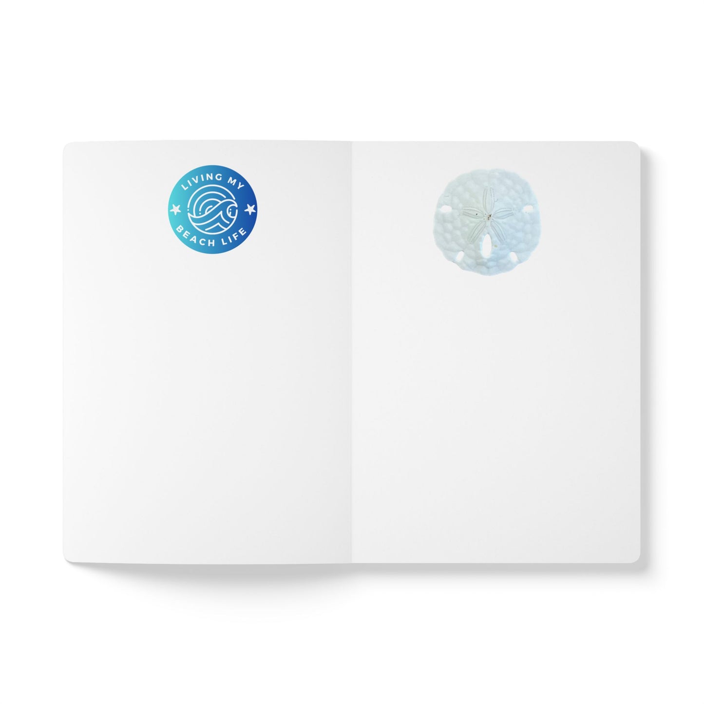 Our Sand Dollar Softcover Journal (with Inside Prints)