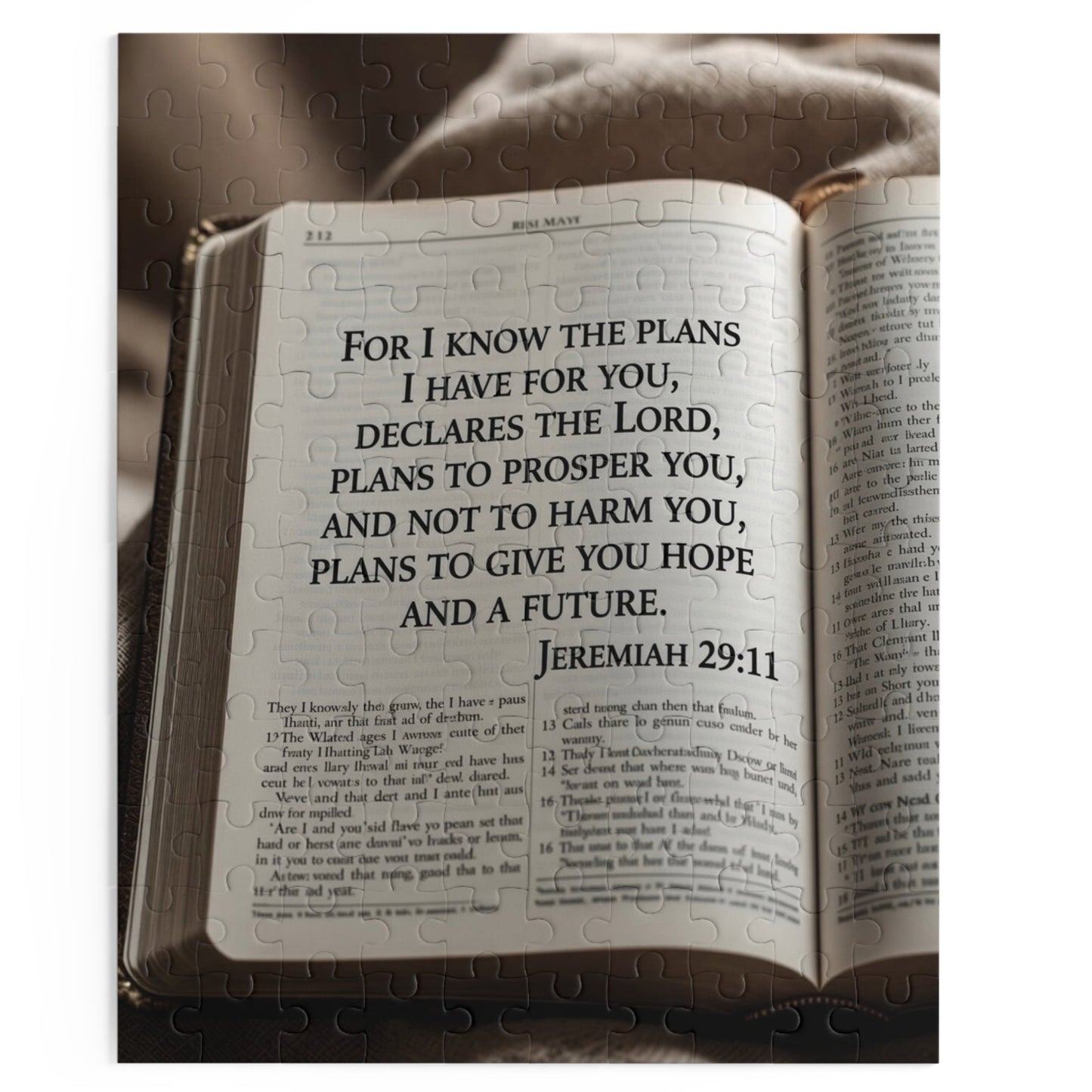 Bible Verse Puzzle Jeremiah 29:11 (120, 252-Piece)
